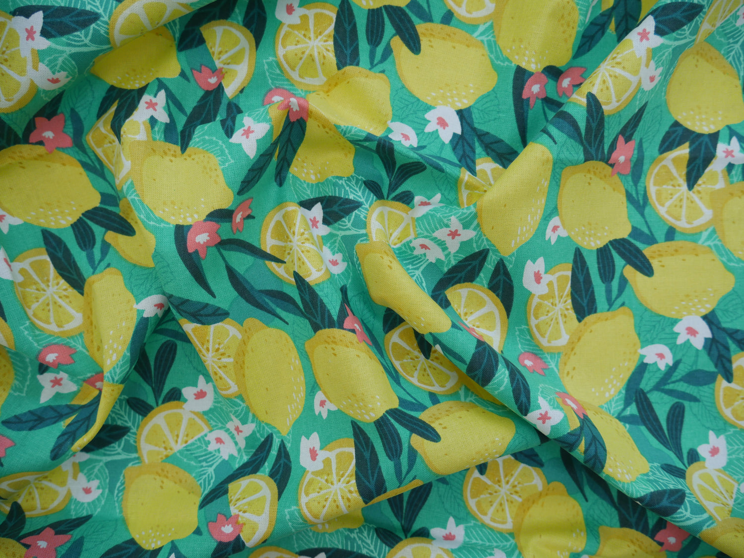 Gone Wild Lemons - 100% Cotton, £9.50 pm-Cotton-Flying Bobbins Haberdashery