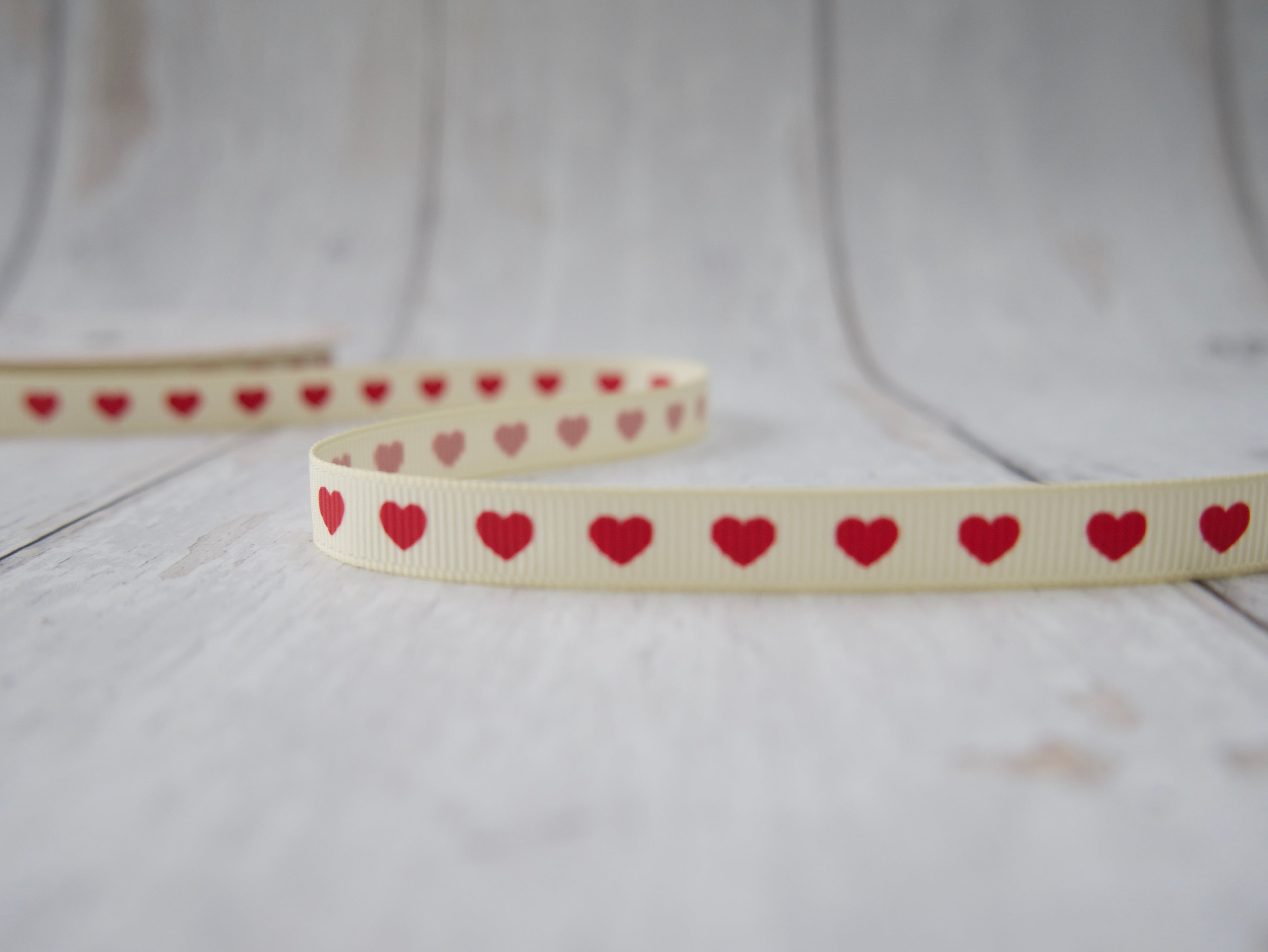 9mm Sweetheart Grosgrain Ribbon-Ribbon-Flying Bobbins Haberdashery