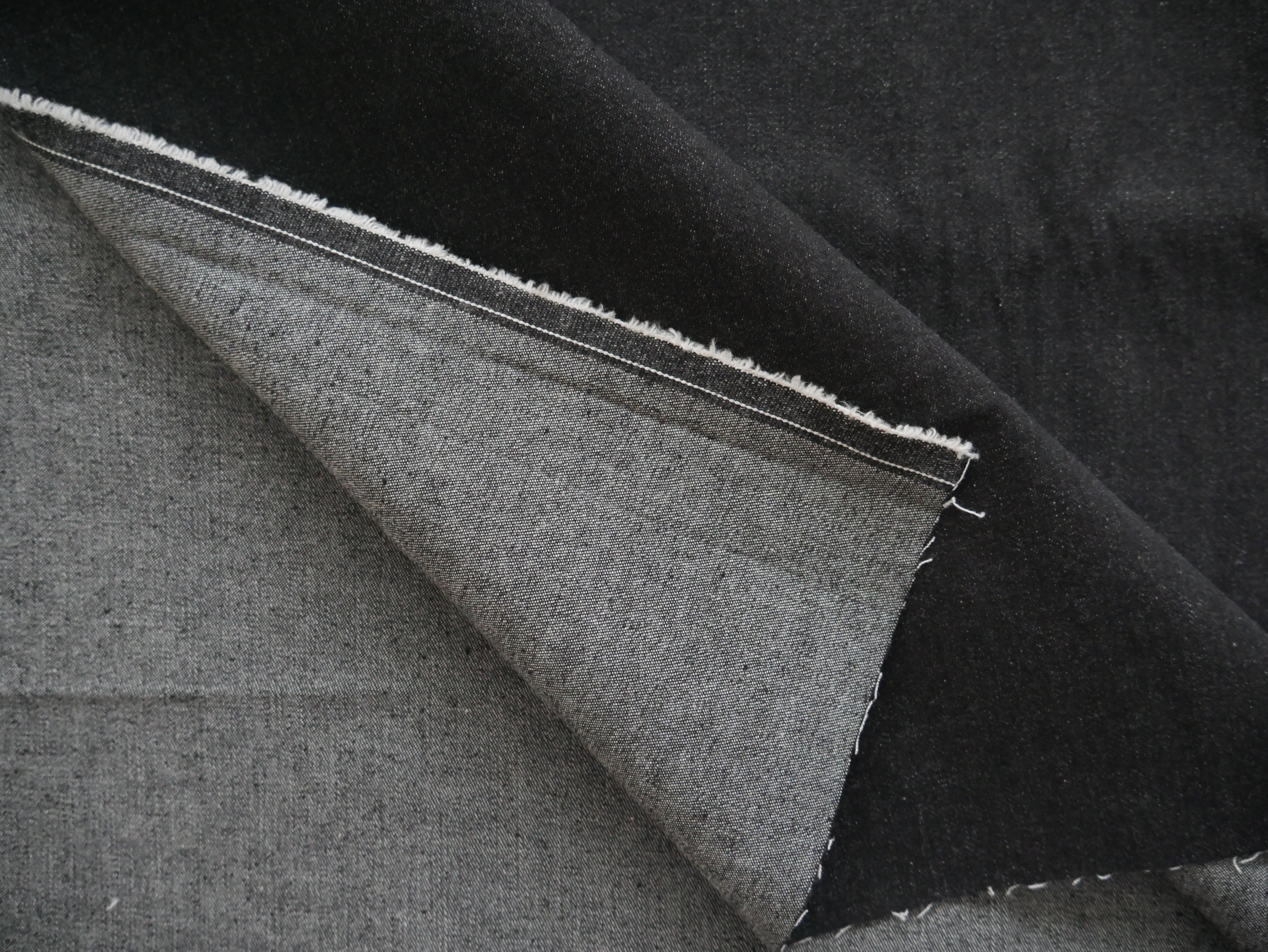 Ginger Jeans Kit - Black Stretch Denim-Flying Bobbins Haberdashery
