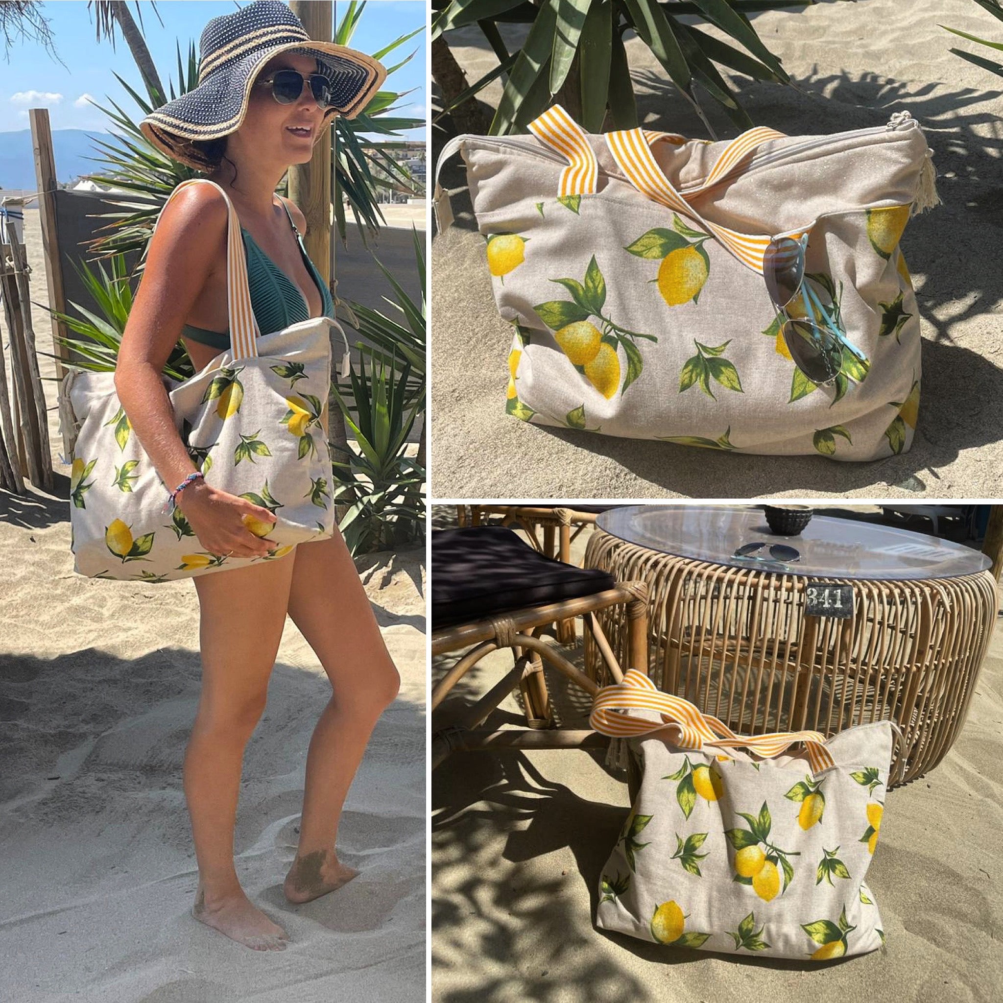 Flying Bobbins Zip Tote Bag Pattern & Tutorial-Sewing Pattern-Flying Bobbins Haberdashery