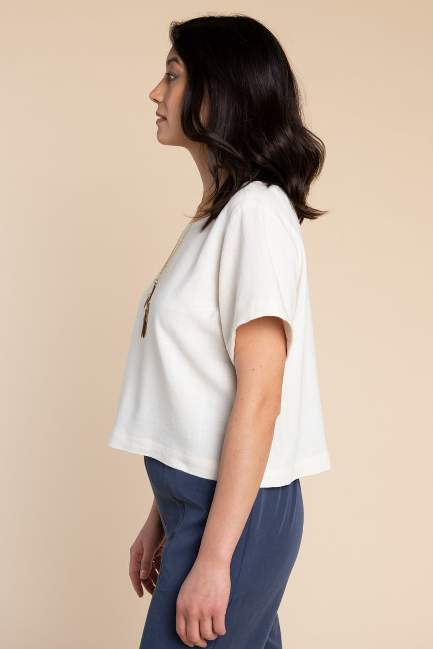 Closet Core Patterns, Cielo Top and Dress-Pattern-Flying Bobbins Haberdashery