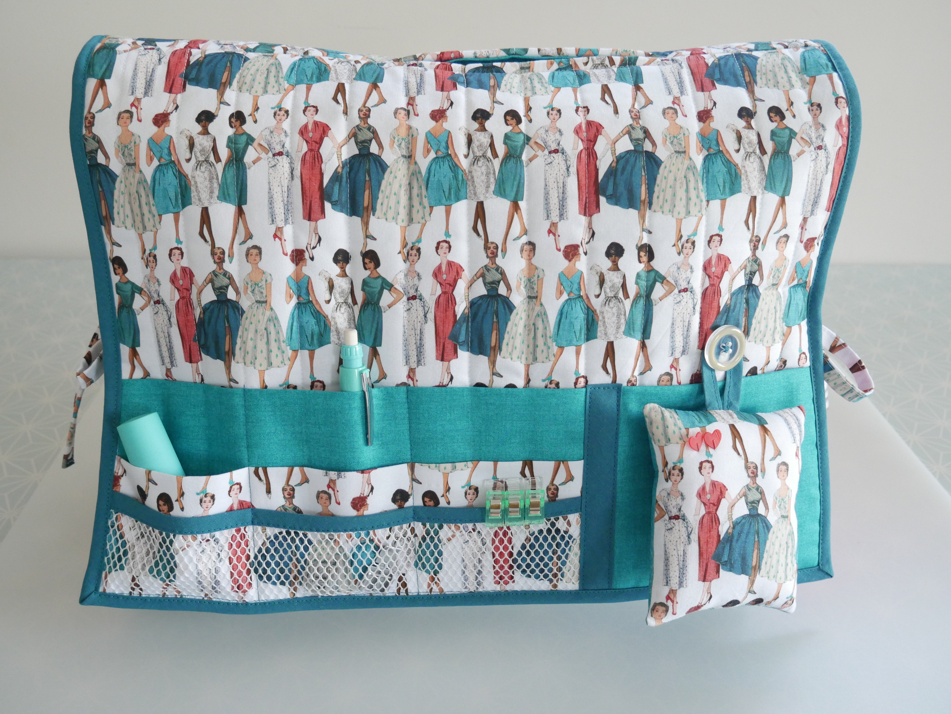 Flying Bobbins Sewing Machine Cover Pattern & Tutorial-Sewing Pattern-Flying Bobbins Haberdashery
