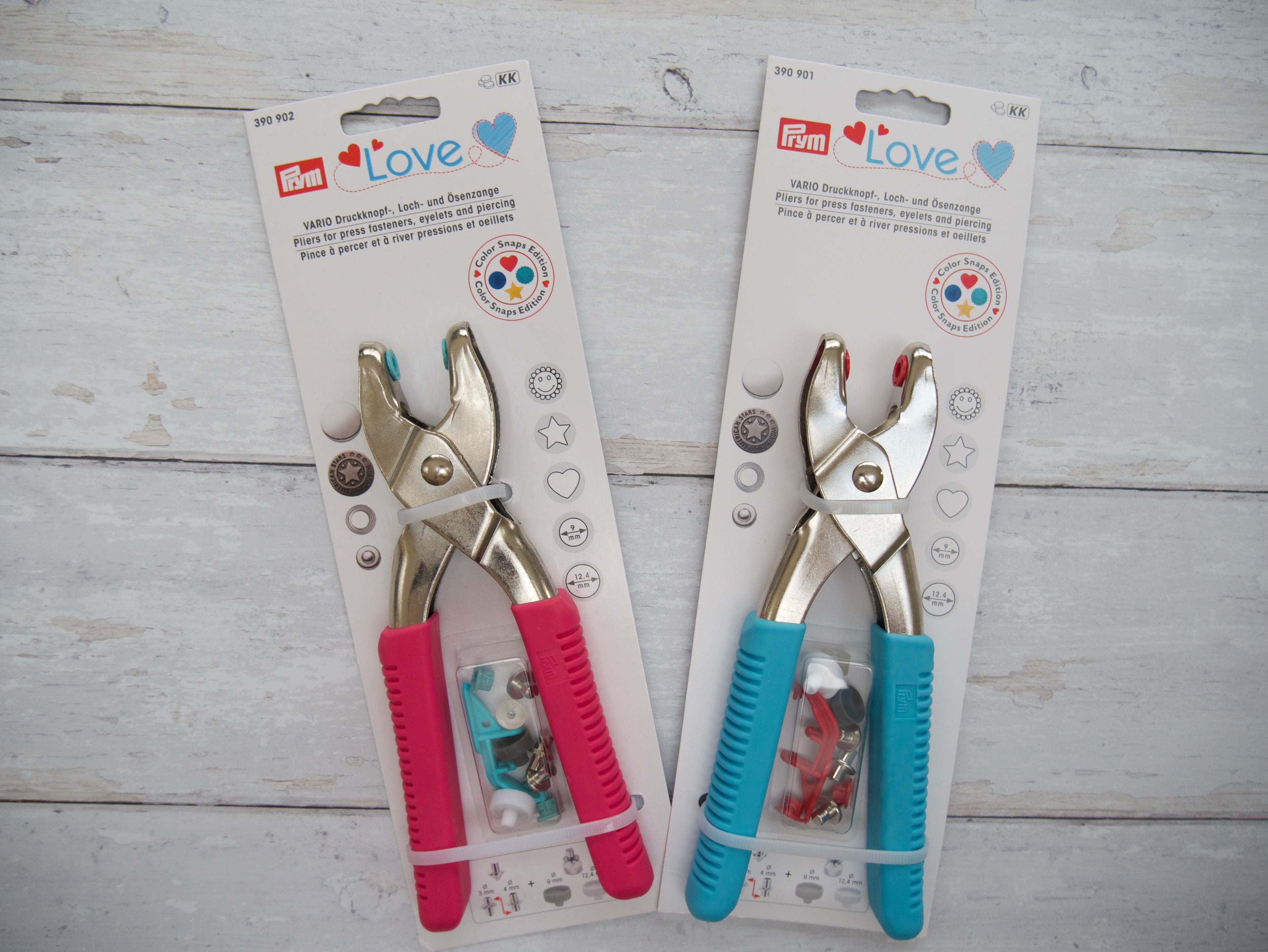 Prym Love Vario Pliers, Pink-Tools-Flying Bobbins Haberdashery