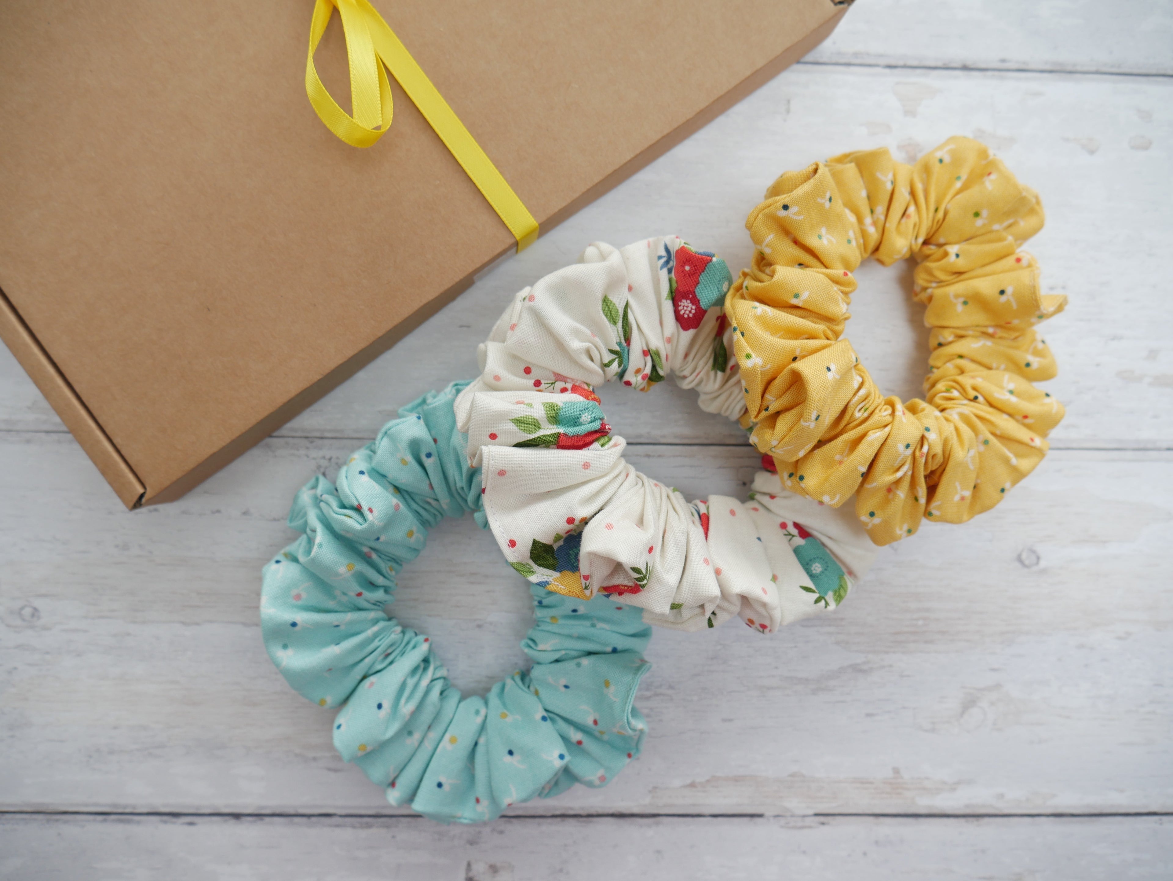Scrunchie Trio - Posy-Sewing Kit-Flying Bobbins Haberdashery