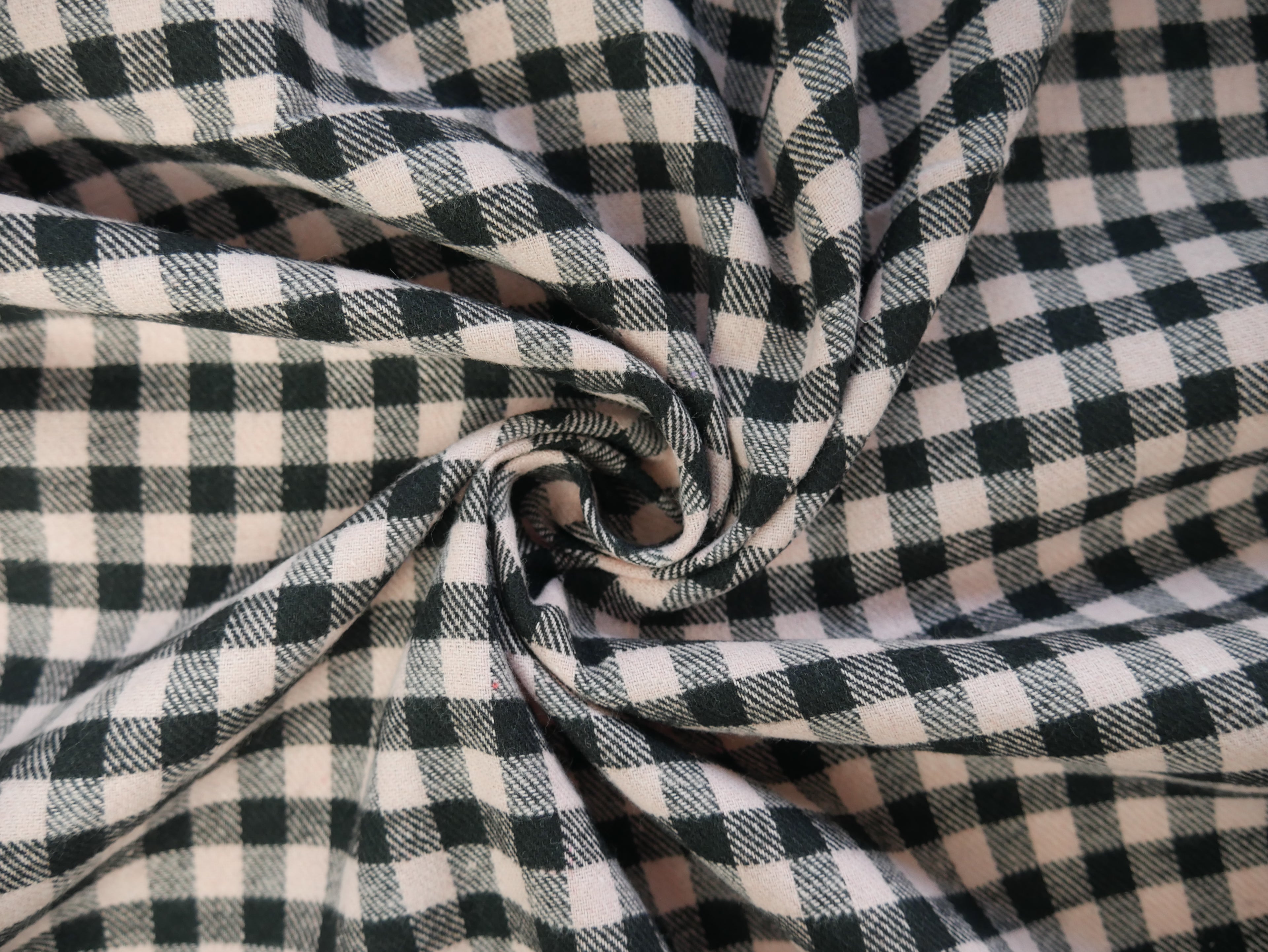 Woven Check in Black & Pink, £12.50 p/m-Fabric-Flying Bobbins Haberdashery