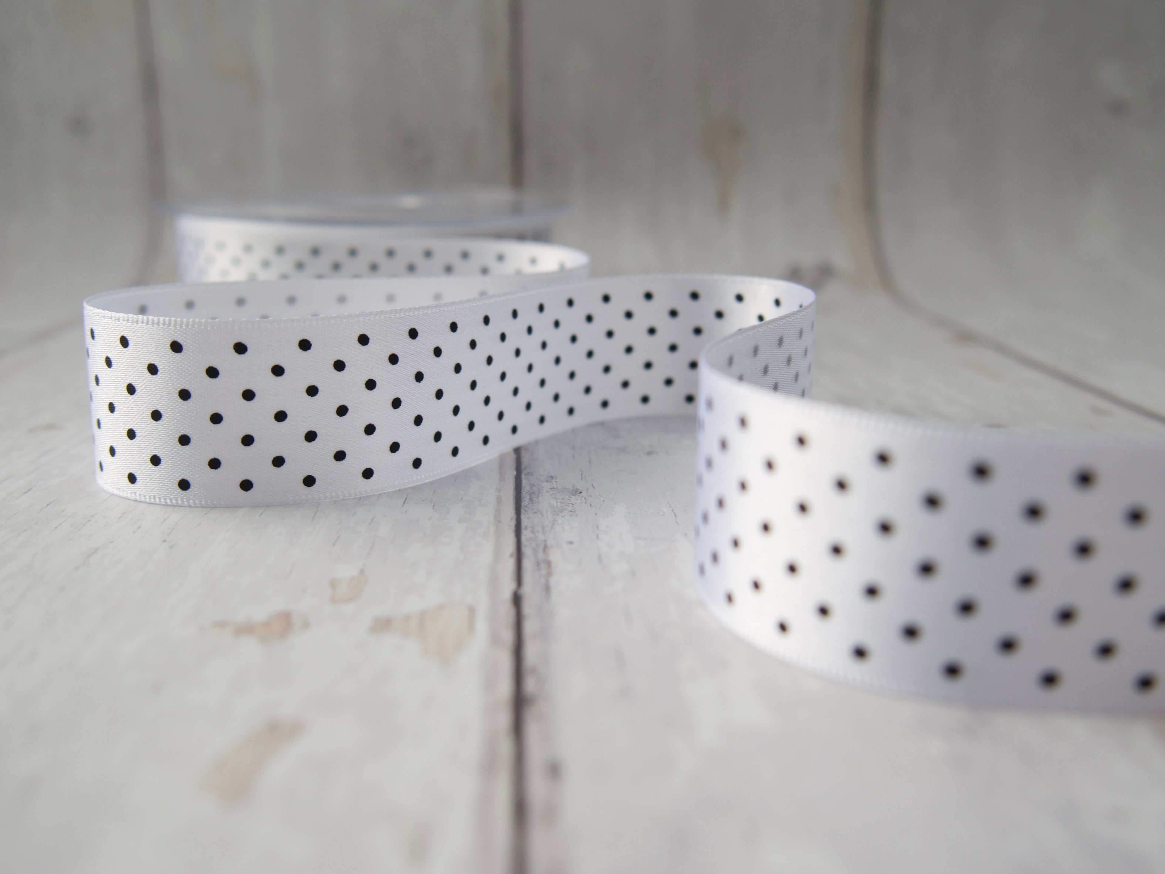 25mm Micro Dot Ribbon-Ribbon-Flying Bobbins Haberdashery