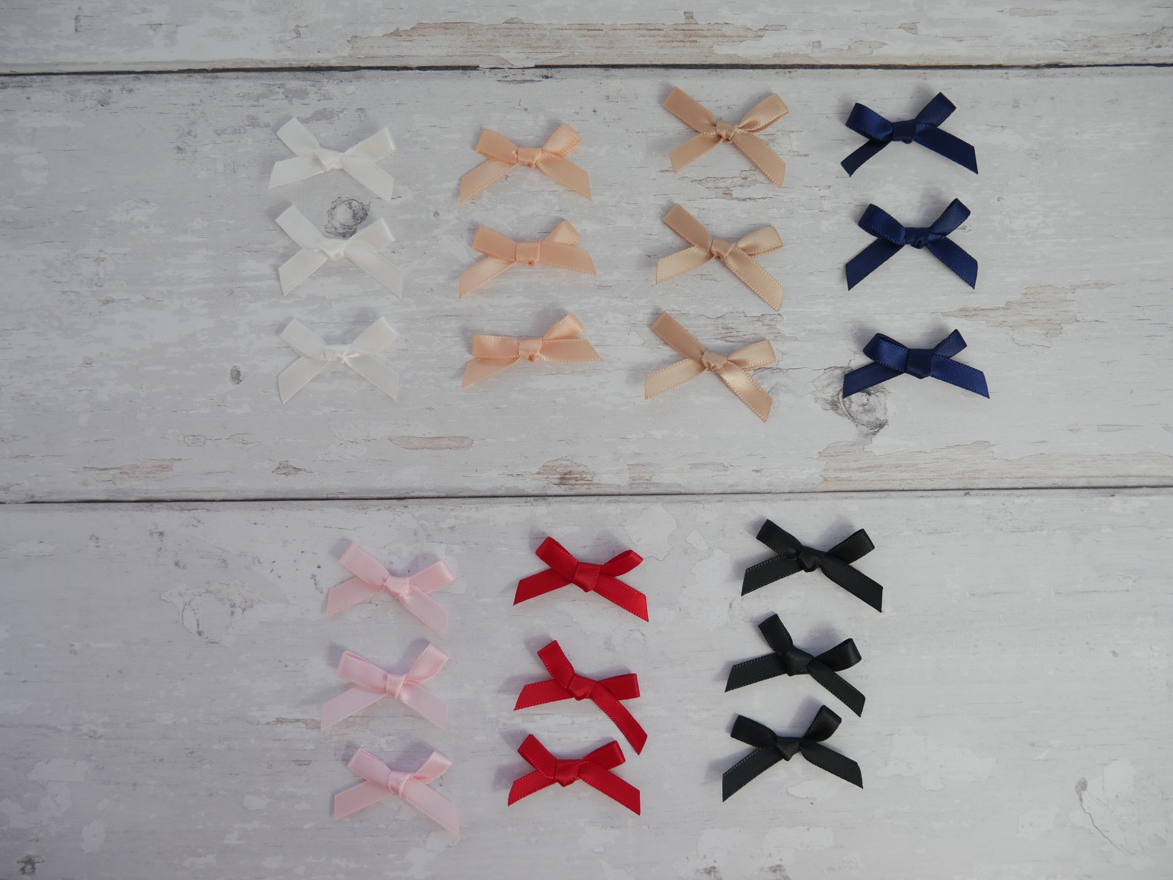 6mm Satin Bow-Haberdashery-Flying Bobbins Haberdashery