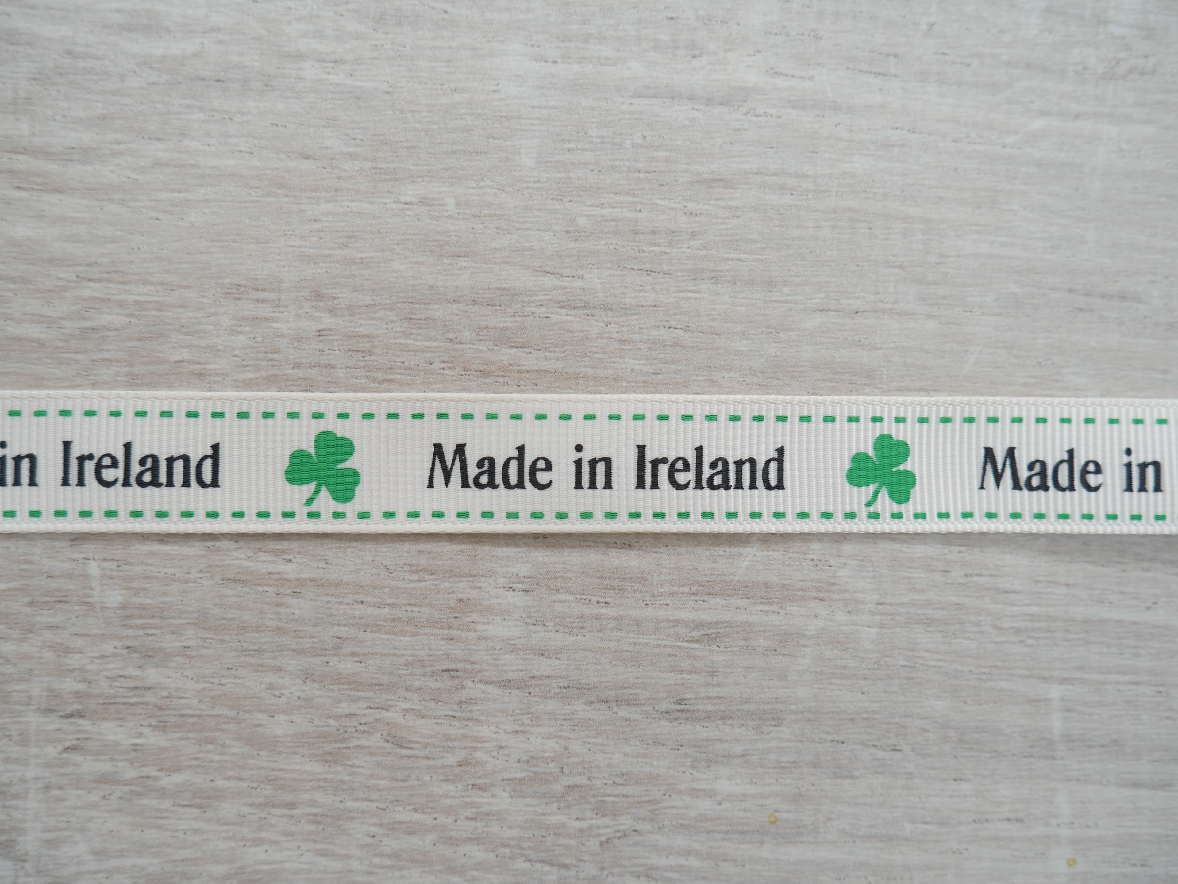Made in Ireland Grosgrain Ribbon-Ribbon-Flying Bobbins Haberdashery