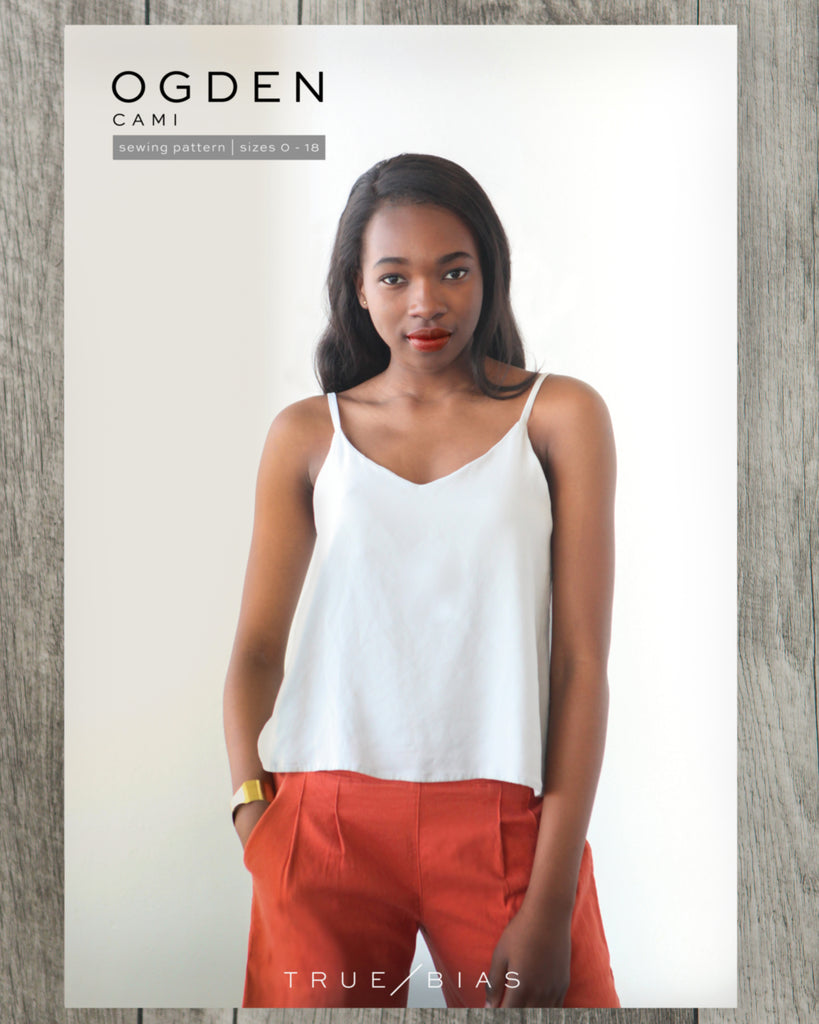 True Bias Ogden Cami - Paper Pattern-Pattern-Flying Bobbins Haberdashery