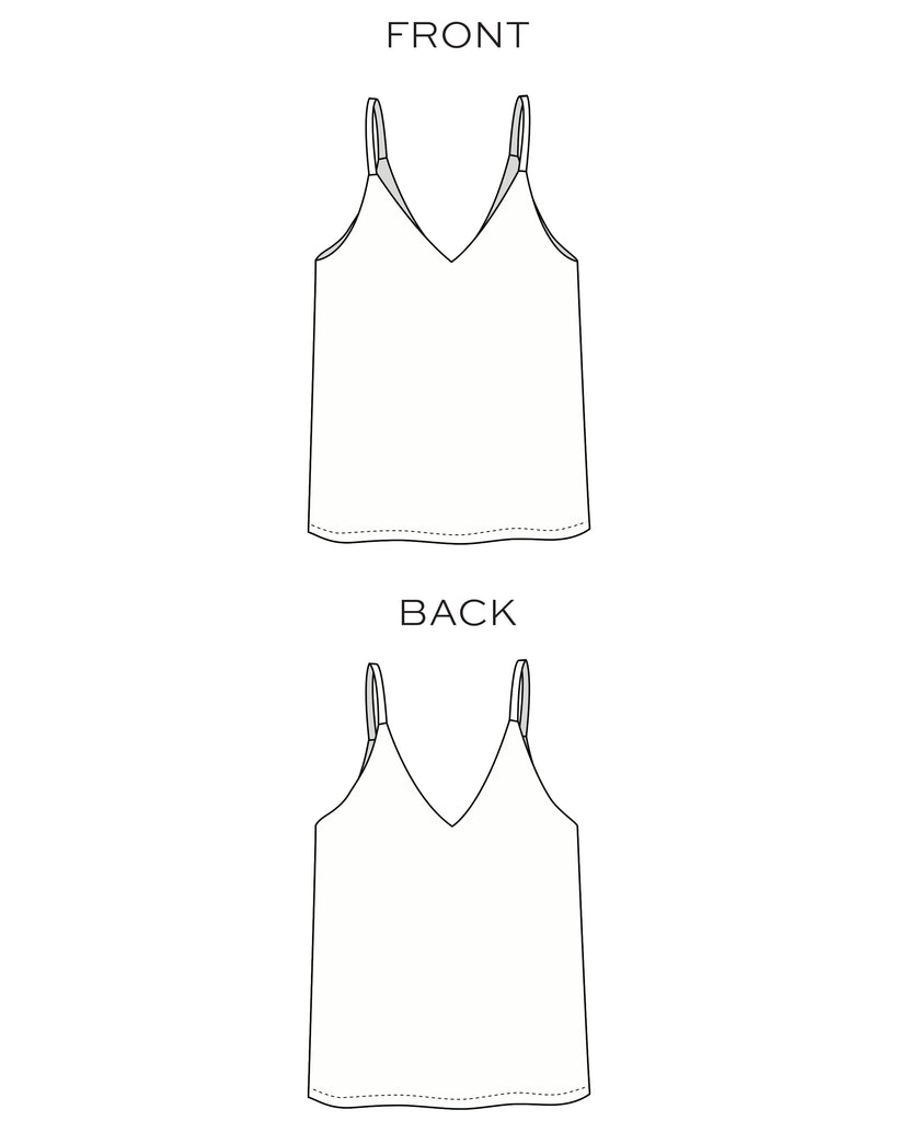 True Bias Ogden Cami - Paper Pattern-Pattern-Flying Bobbins Haberdashery