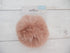 Fur Pom Pom, Blush-Flying Bobbins Haberdashery