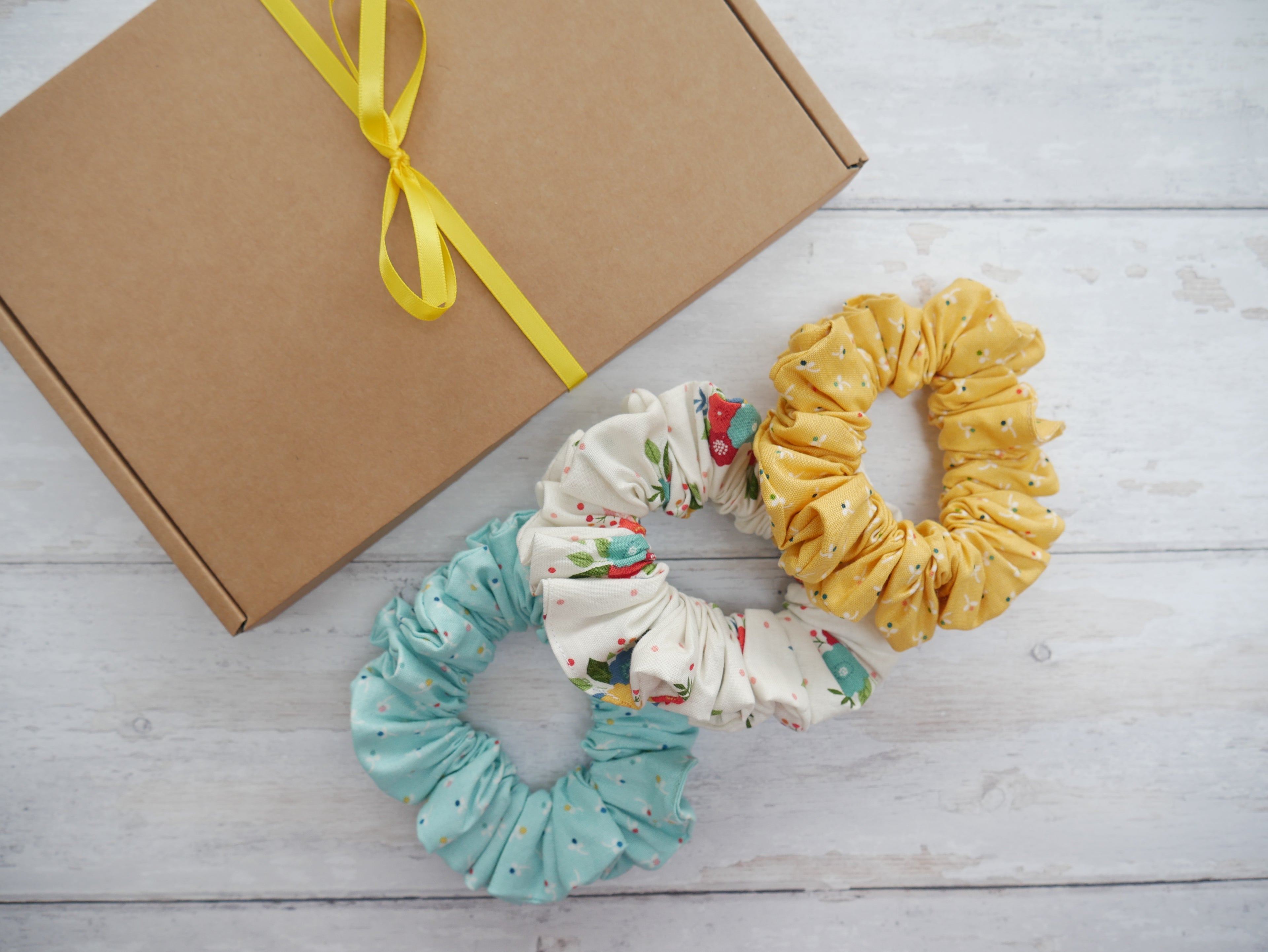 Scrunchie Trio - Posy-Sewing Kit-Flying Bobbins Haberdashery