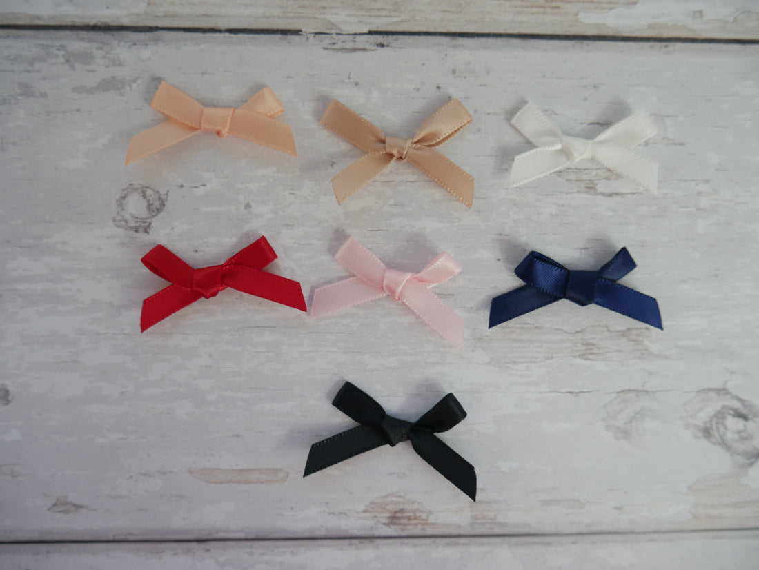 6mm Satin Bow-Haberdashery-Flying Bobbins Haberdashery