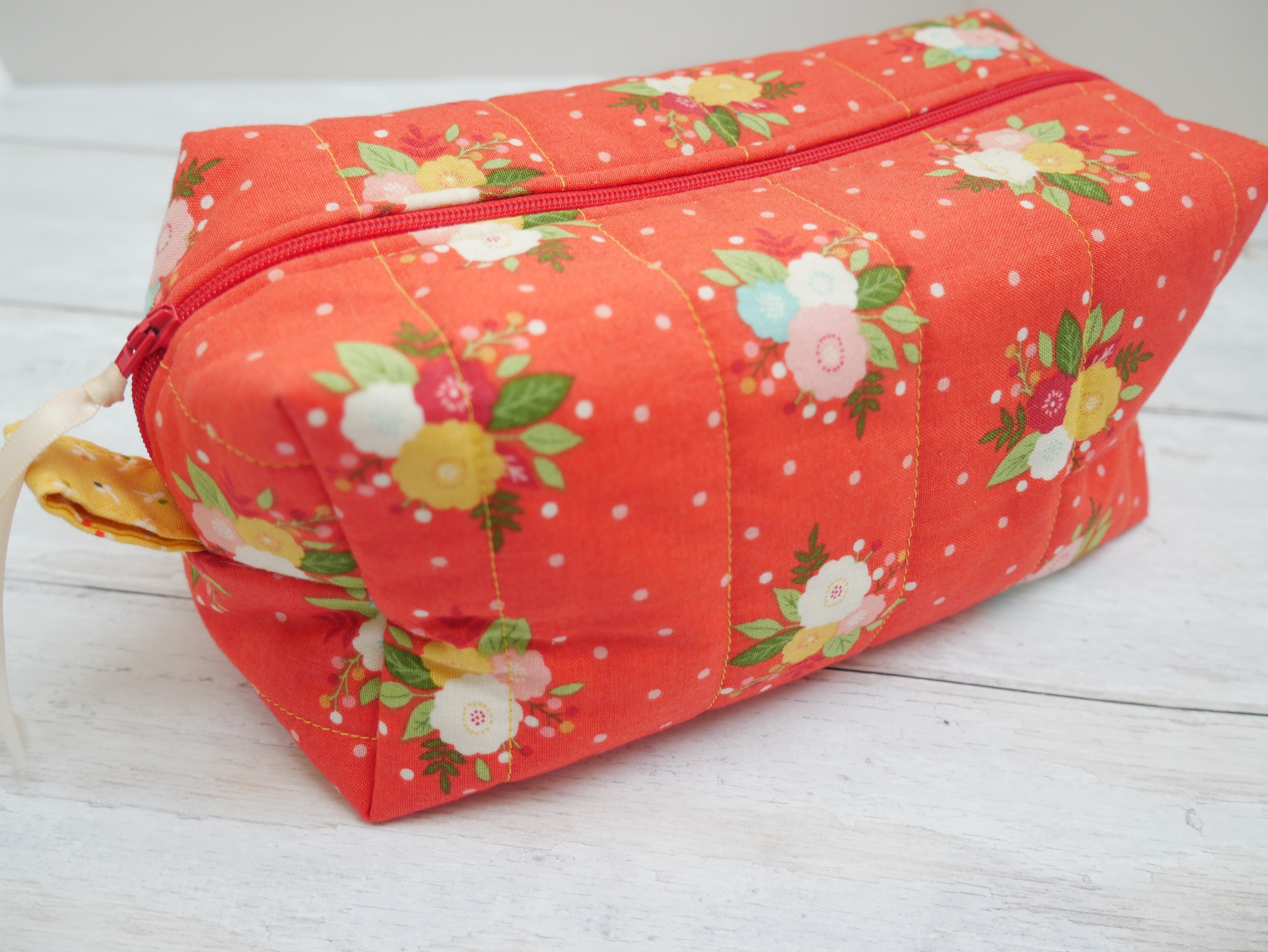 Posy Boxed Make-Up Bag Kit-Sewing Kit-Flying Bobbins Haberdashery