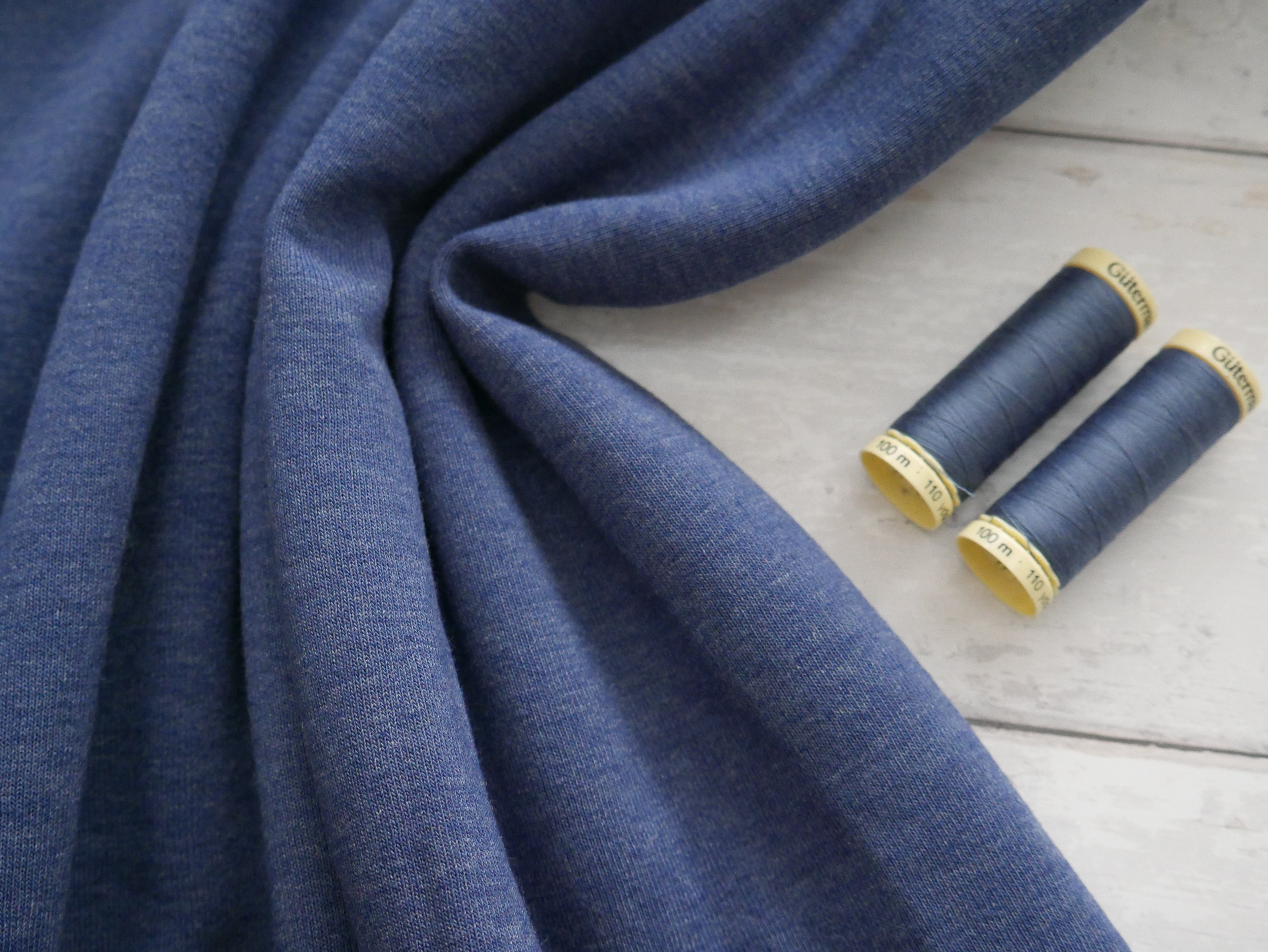 Plateau Joggers Kit - Blue Marl-Sewing Kit-Flying Bobbins Haberdashery