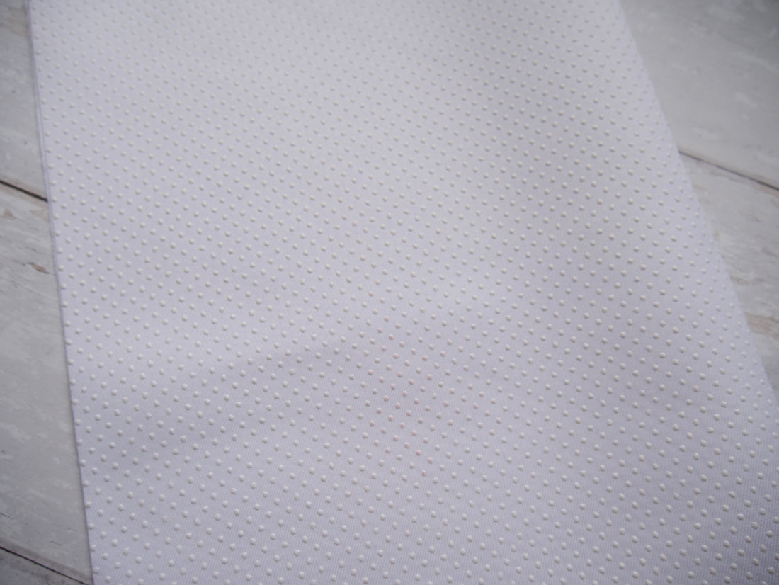 Grippy Dot Non-Slip Fabric, White £10 p/m-Facings-Flying Bobbins Haberdashery