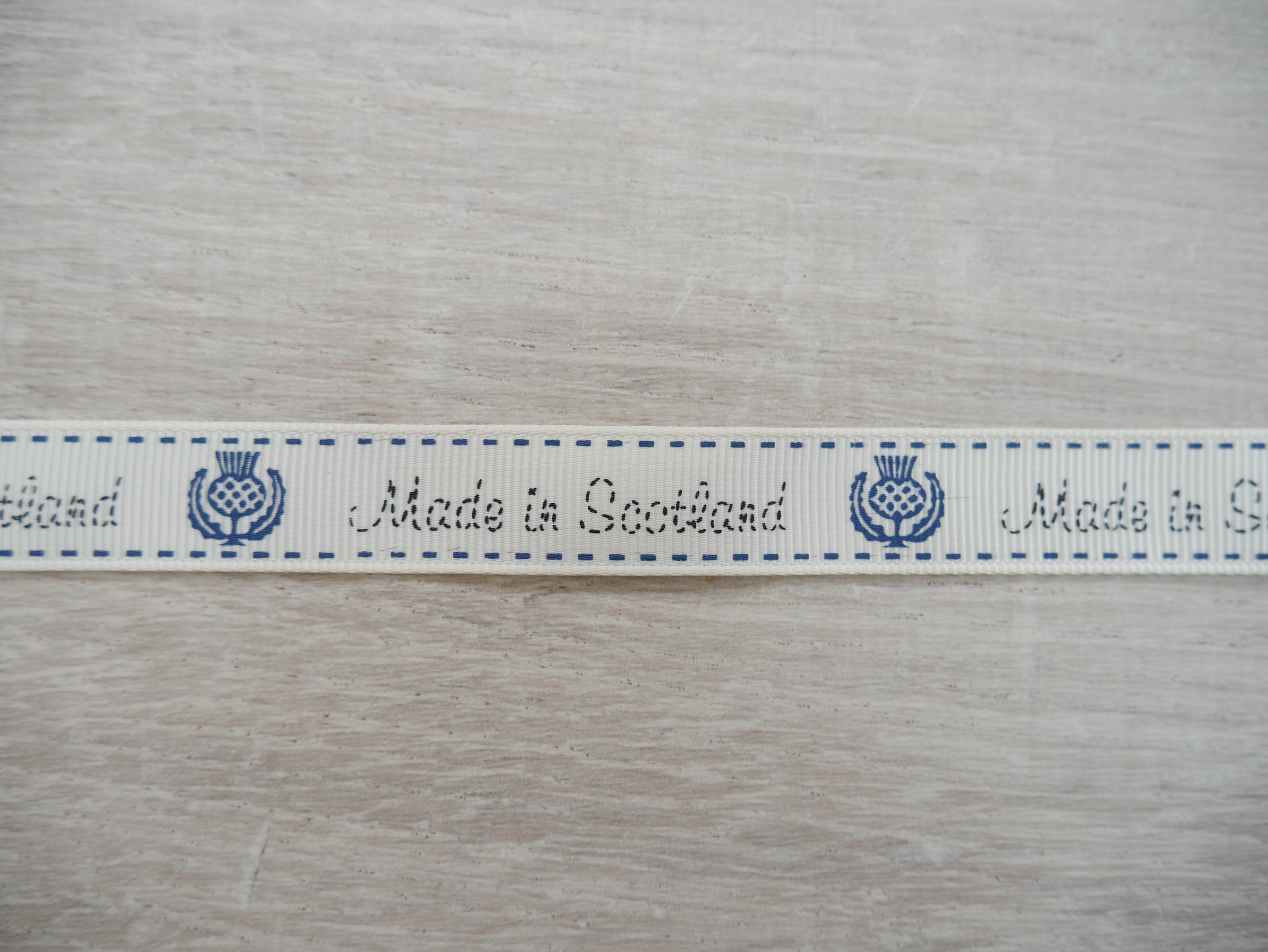 Made in Scotland Grosgrain Ribbon-Ribbon-Flying Bobbins Haberdashery