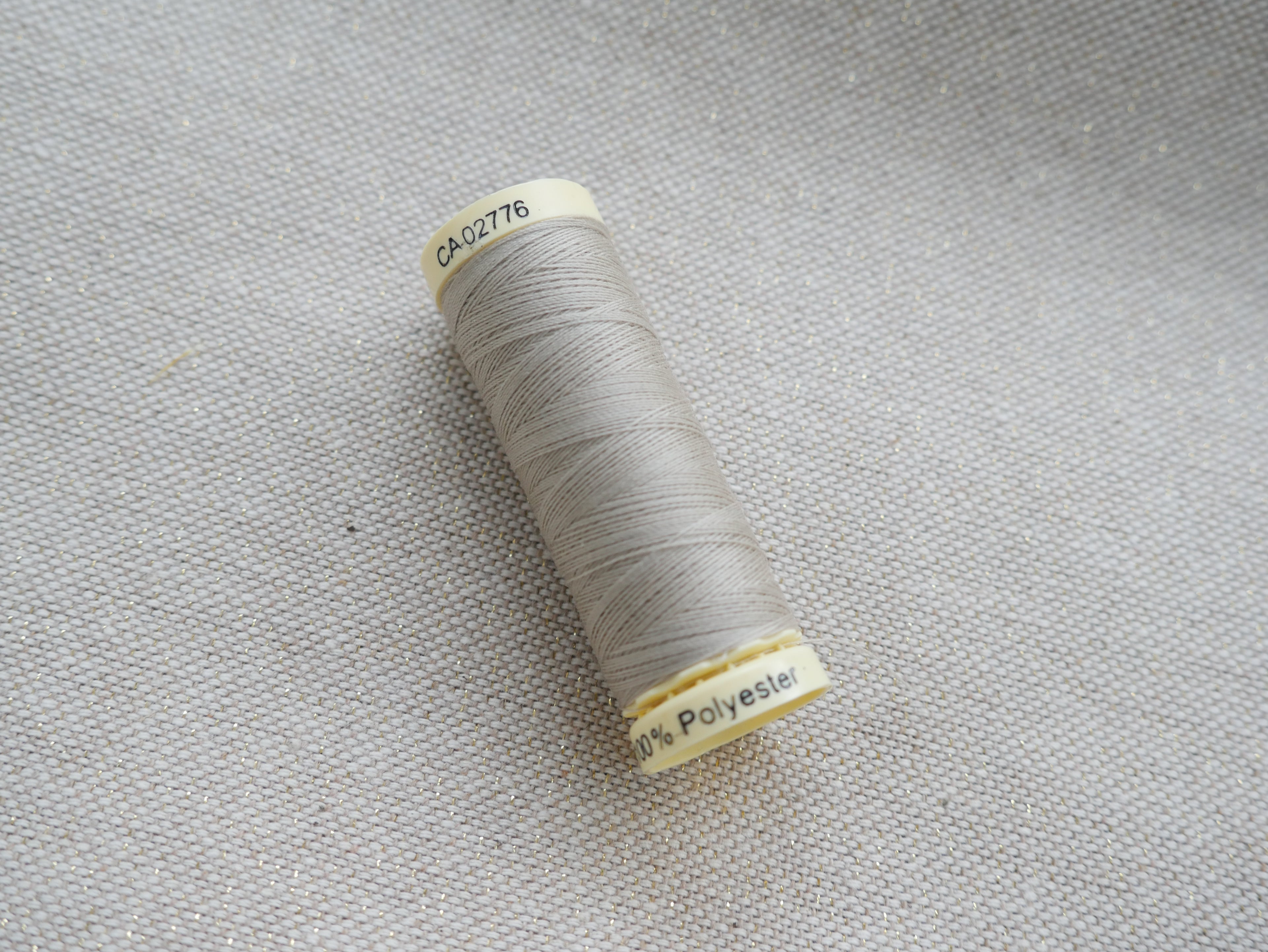 Linen-Look Half Panama with Sparkle - Natural £10.50 p/m-Fabric-Flying Bobbins Haberdashery