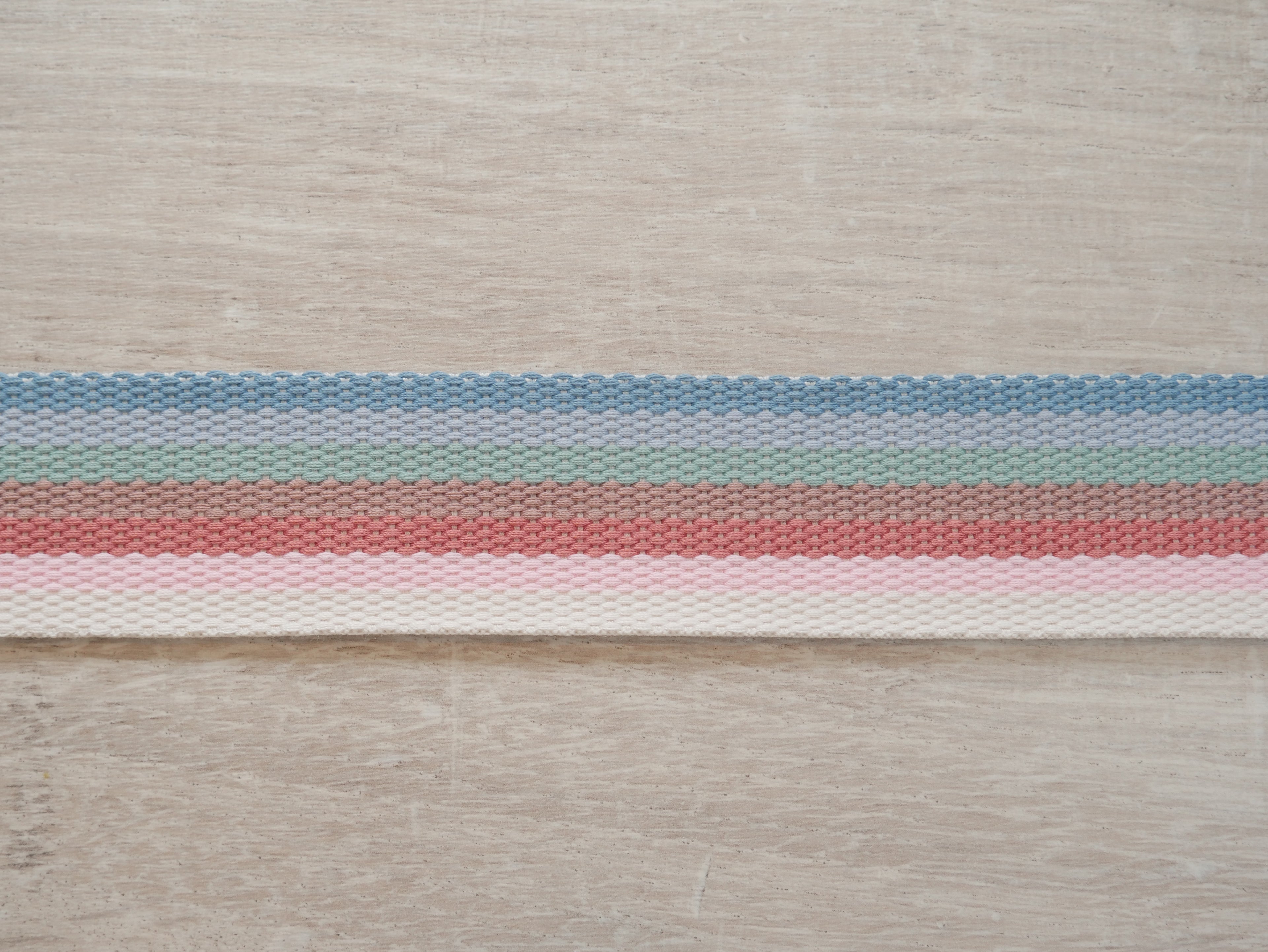 40mm Stripe Webbing - Vintage Stripe-Webbing-Flying Bobbins Haberdashery