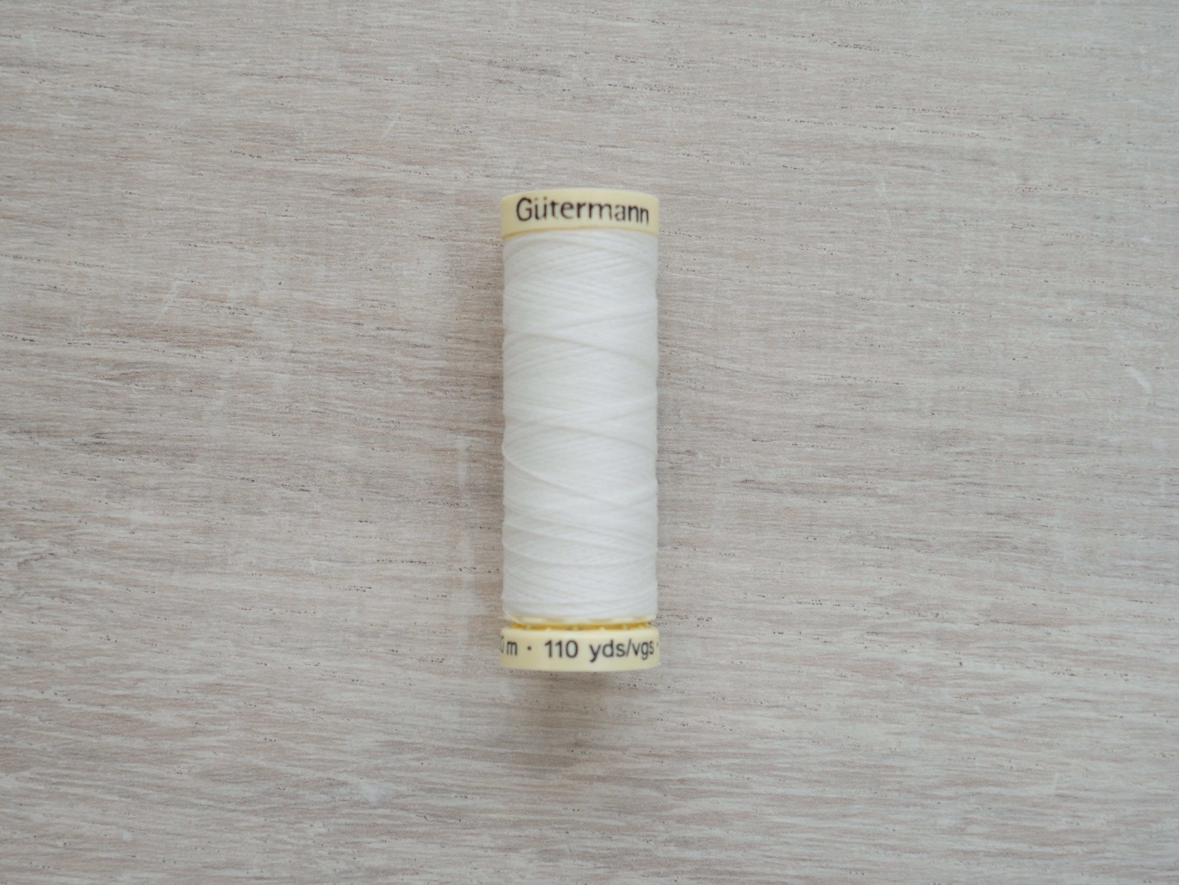 Gutermann Sew-All 100m 111 IVORY-Thread-Flying Bobbins Haberdashery
