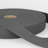30mm Cotton Webbing - Grey-Webbing-Flying Bobbins Haberdashery