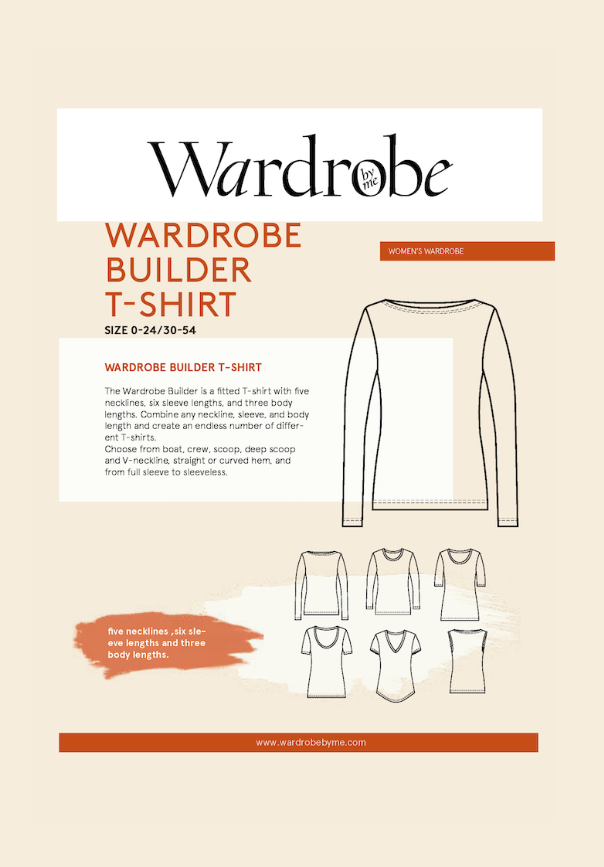 Wardrobe by Me Wardrobe Builder T-Shirt - Paper Pattern-Pattern-Flying Bobbins Haberdashery