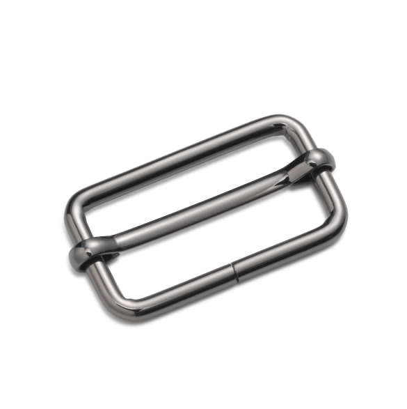 Prym Adjusting Buckle 30mm, Gunmetal-Trim-Flying Bobbins Haberdashery