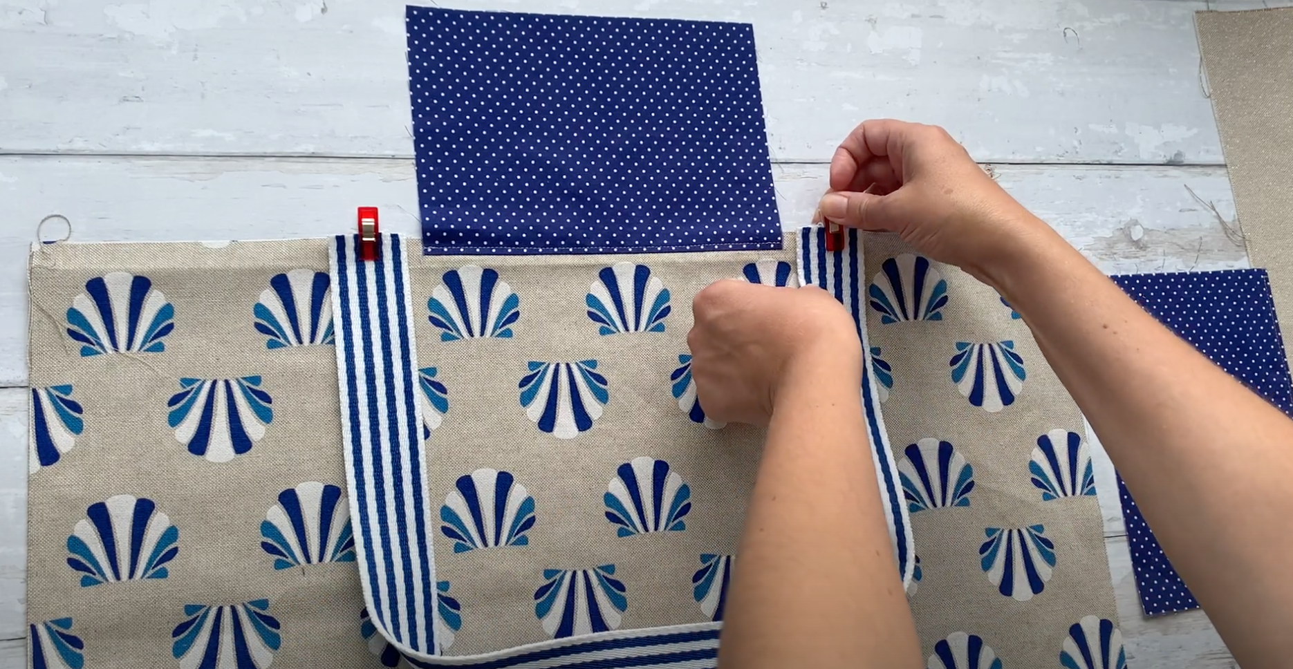 Flying Bobbins Zip Tote Bag Pattern & Tutorial-Sewing Pattern-Flying Bobbins Haberdashery