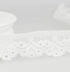 Scalloped Lace Elastic, 29mm, Ivory-Haberdashery-Flying Bobbins Haberdashery