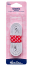 Hemline Swimwear Elastic, 9mm, White-Elastic-Flying Bobbins Haberdashery