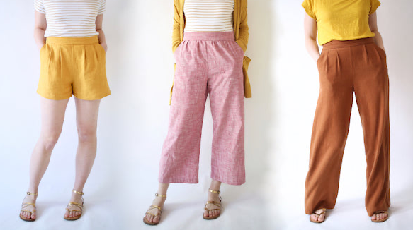 Made by Rae, Rose Trousers - Paper Pattern-Pattern-Flying Bobbins Haberdashery