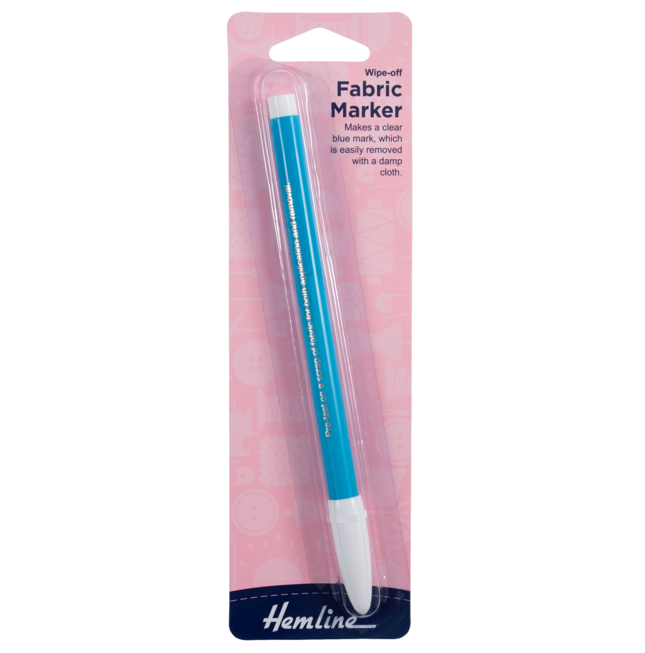 Hemline Fabric Marker, Wipe or Wash Off-Tools-Flying Bobbins Haberdashery