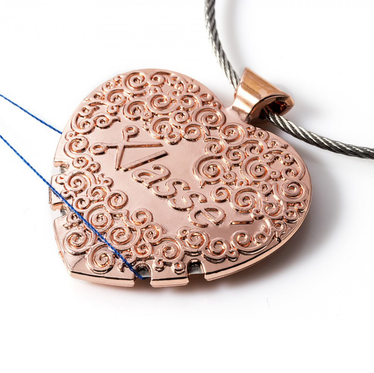 Rose Gold Pendant Thread Cutter-Tools-Flying Bobbins Haberdashery