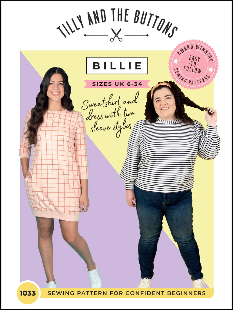 Tilly and the Buttons Billie - Printed Sewing Pattern-Patterns-Flying Bobbins Haberdashery