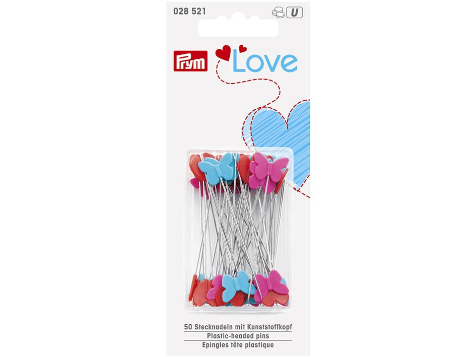 Prym Love Flat Head Pins-Tools-Flying Bobbins Haberdashery