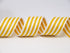 38mm Stripe Webbing - Yellow-Webbing-Flying Bobbins Haberdashery