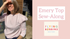 The Emery Top Video Course-Video Tutorial-Flying Bobbins Haberdashery