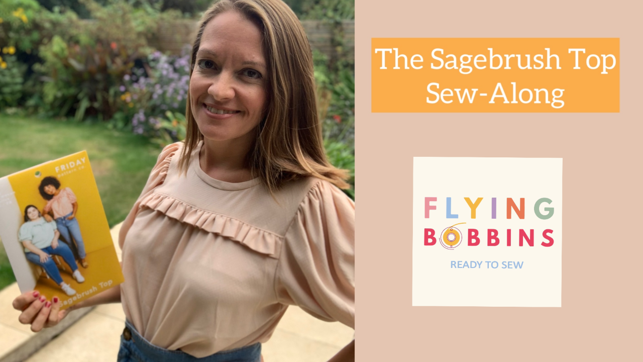 The Sagebrush Top Video Course-Video Tutorial-Flying Bobbins Haberdashery