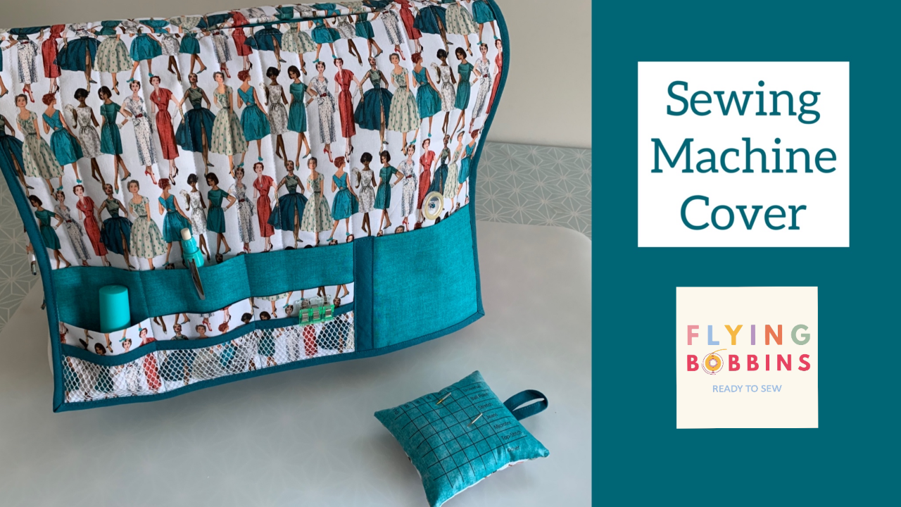 Flying Bobbins Sewing Machine Cover Pattern & Tutorial-Sewing Pattern-Flying Bobbins Haberdashery
