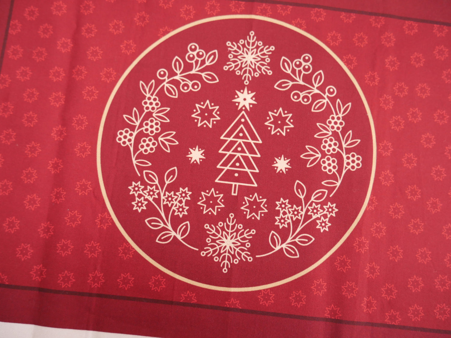 Festive Placemat Kit - Saariselka-Sewing Kit-Flying Bobbins Haberdashery