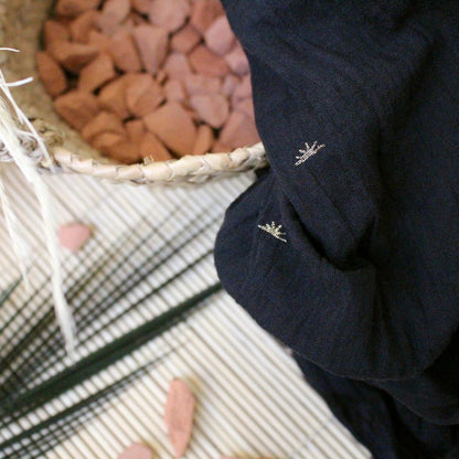 Atelier Brunette Sunset Cotton Gauze in Night-Cotton Fabric-Flying Bobbins Haberdashery