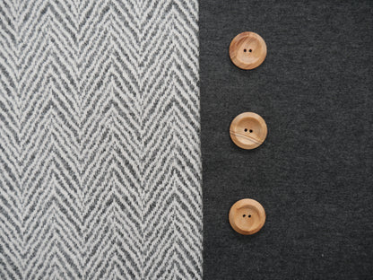Marlo Sweater Kit - Cosy Chevron-Sweater-Flying Bobbins Haberdashery