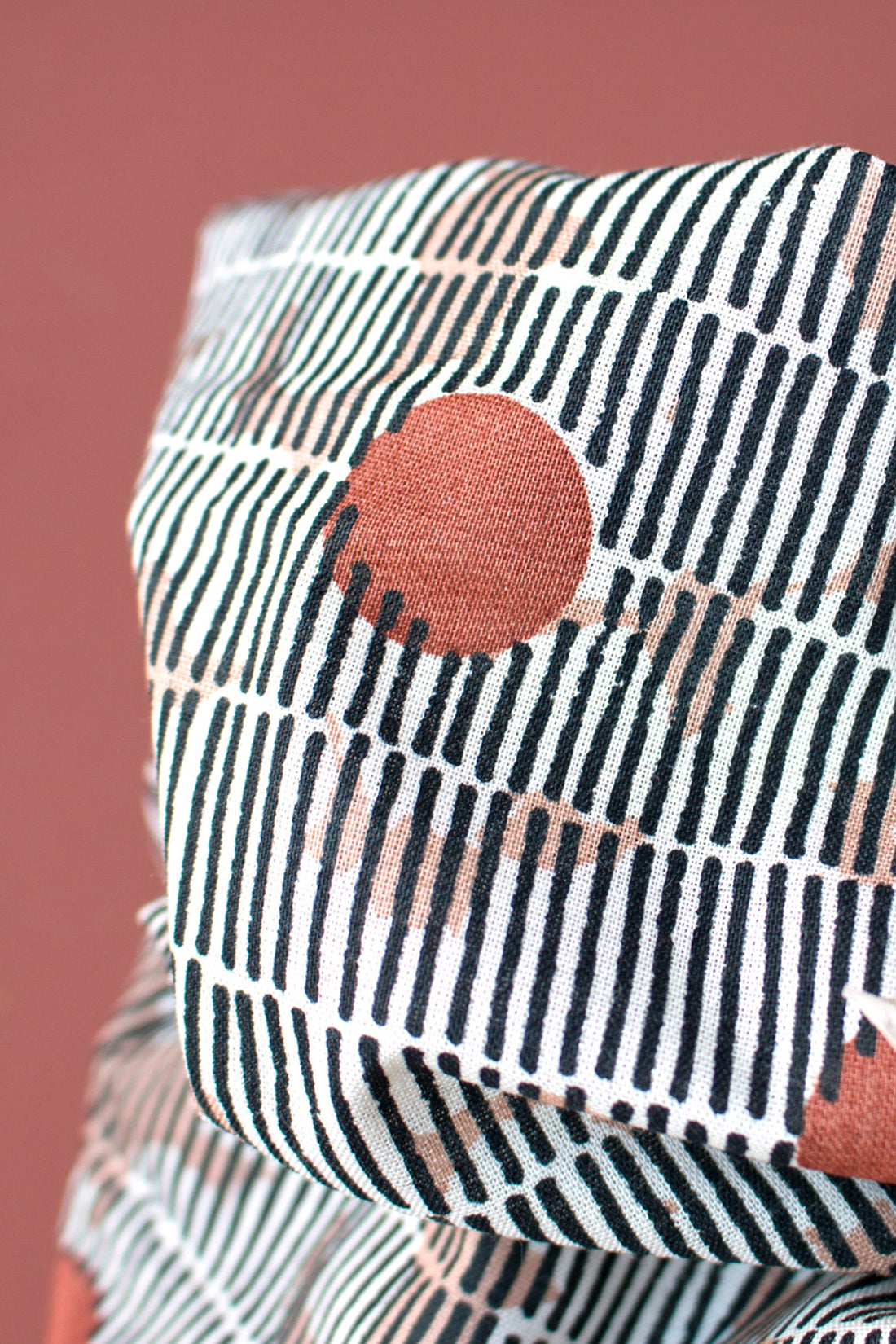 Atelier Brunette Mirage Cotton Gauze in Chestnut-Cotton Fabric-Flying Bobbins Haberdashery