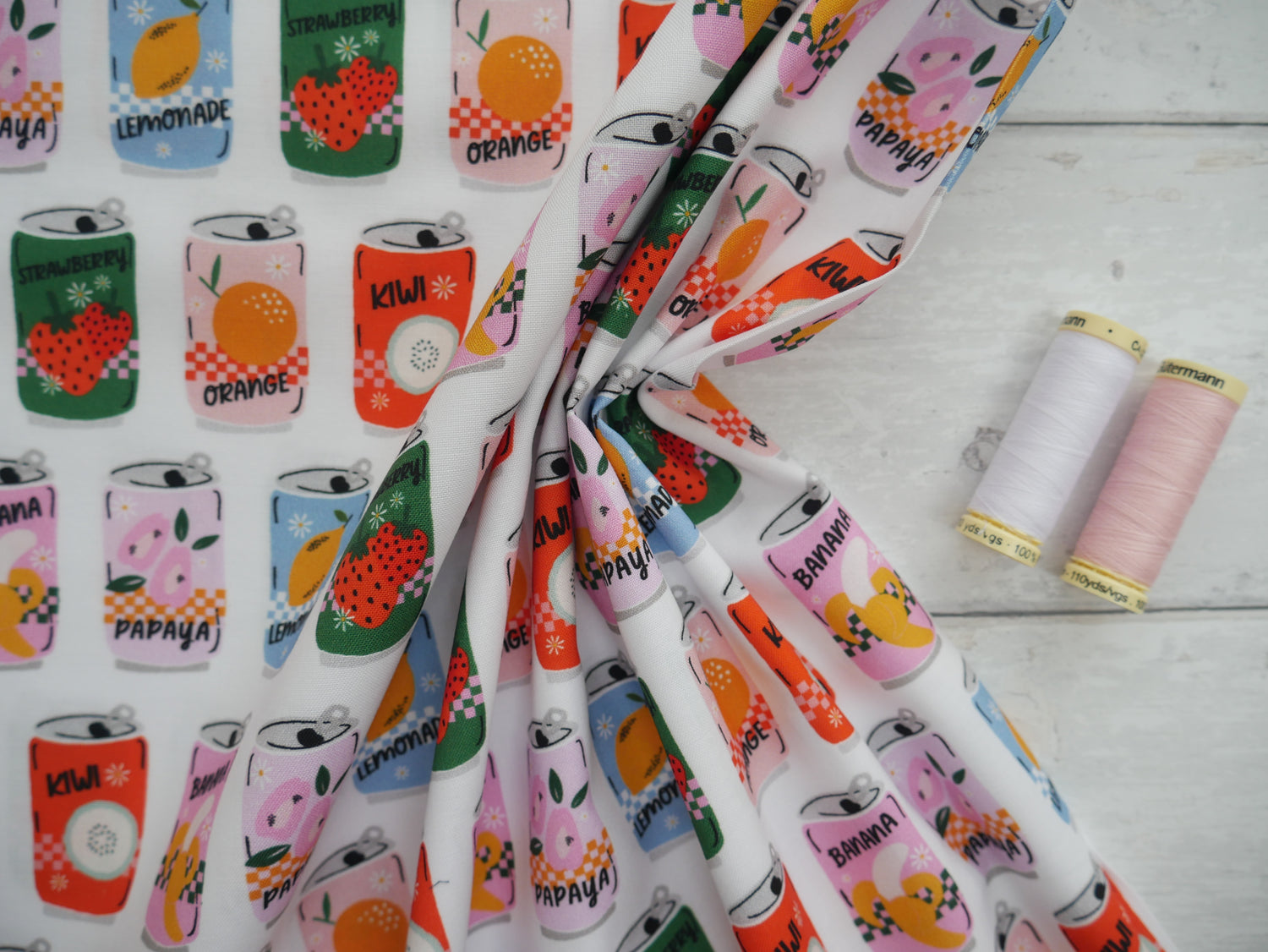 Weekend Away Soda by Dashwood Studios, £14.00pm-Cotton-Flying Bobbins Haberdashery