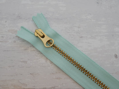 YKK 25cm Metal Zip, Various Colours-Zip-Flying Bobbins Haberdashery