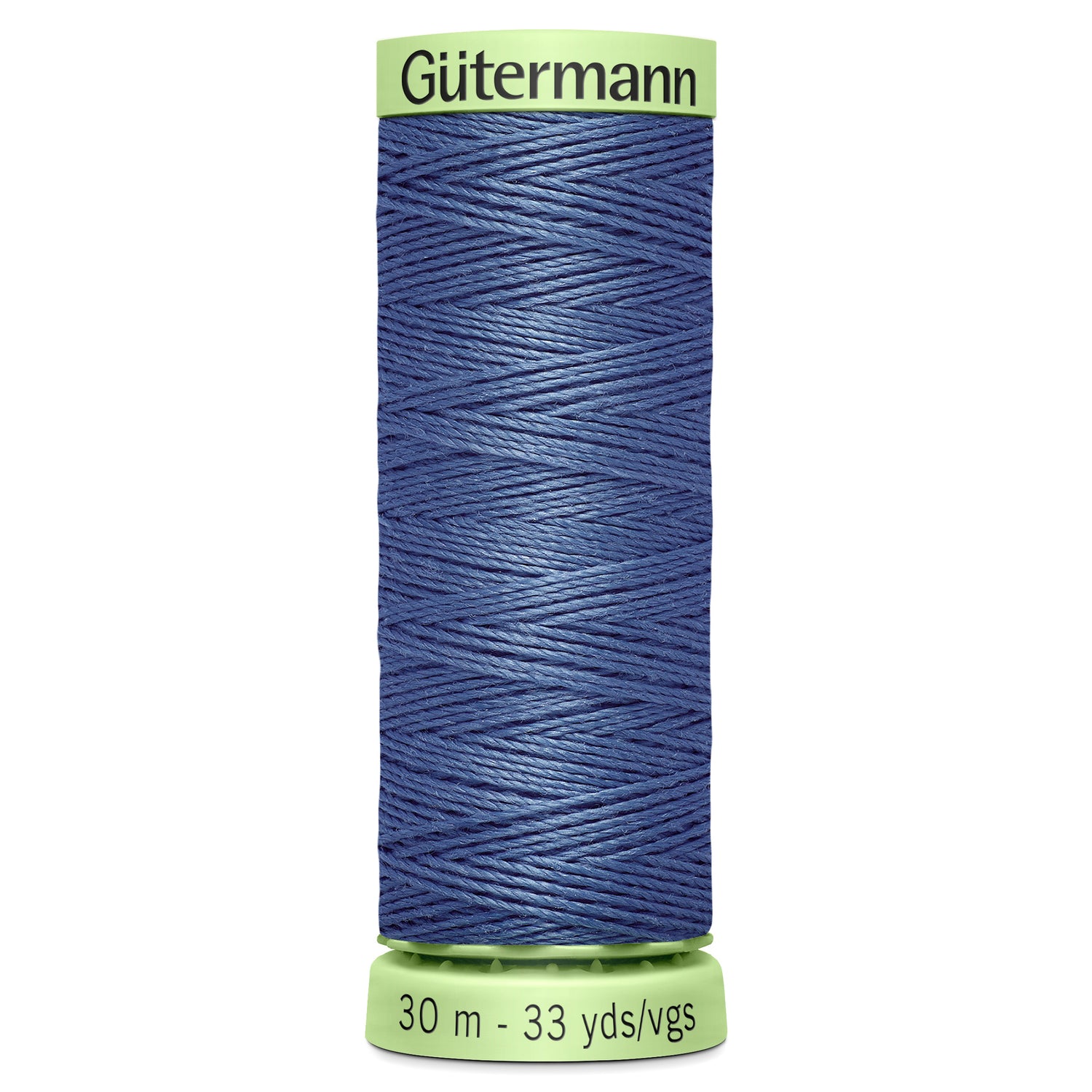 Gutermann Top Stitch Thread, 30m, Mid Blue 112-Thread-Flying Bobbins Haberdashery