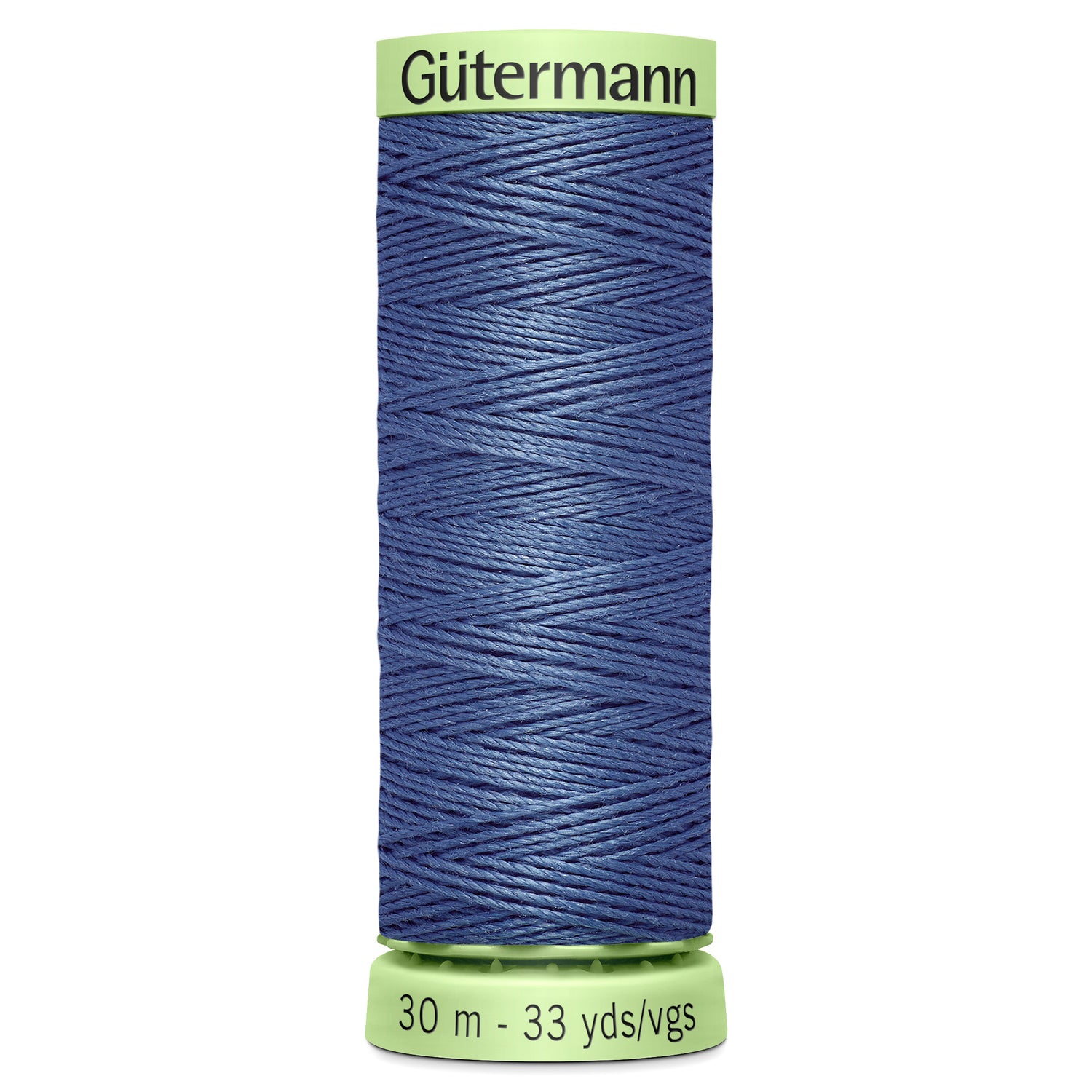Gutermann Top Stitch Thread, 30m, Mid Blue 112-Thread-Flying Bobbins Haberdashery