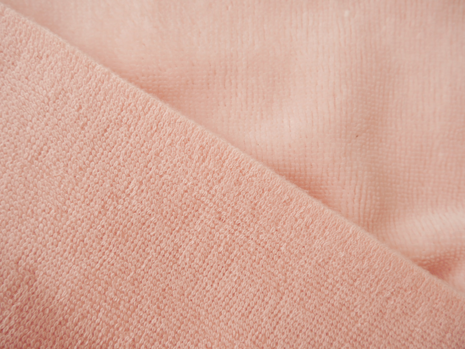 Bamboo Towelling in Pink, £15.50 p/m-Cotton-Flying Bobbins Haberdashery