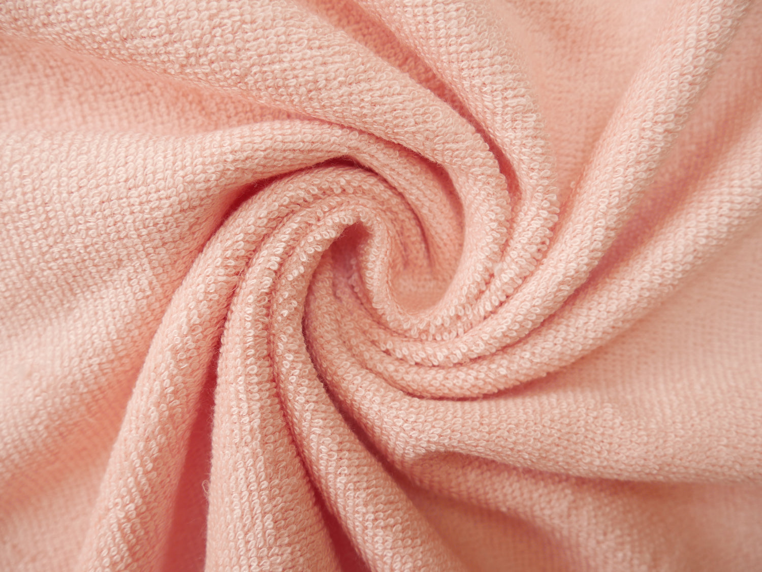 Bamboo Towelling in Pink, £15.50 p/m-Cotton-Flying Bobbins Haberdashery