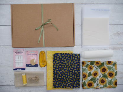 Espadrilles Kit - Sunflowers-Flying Bobbins Haberdashery